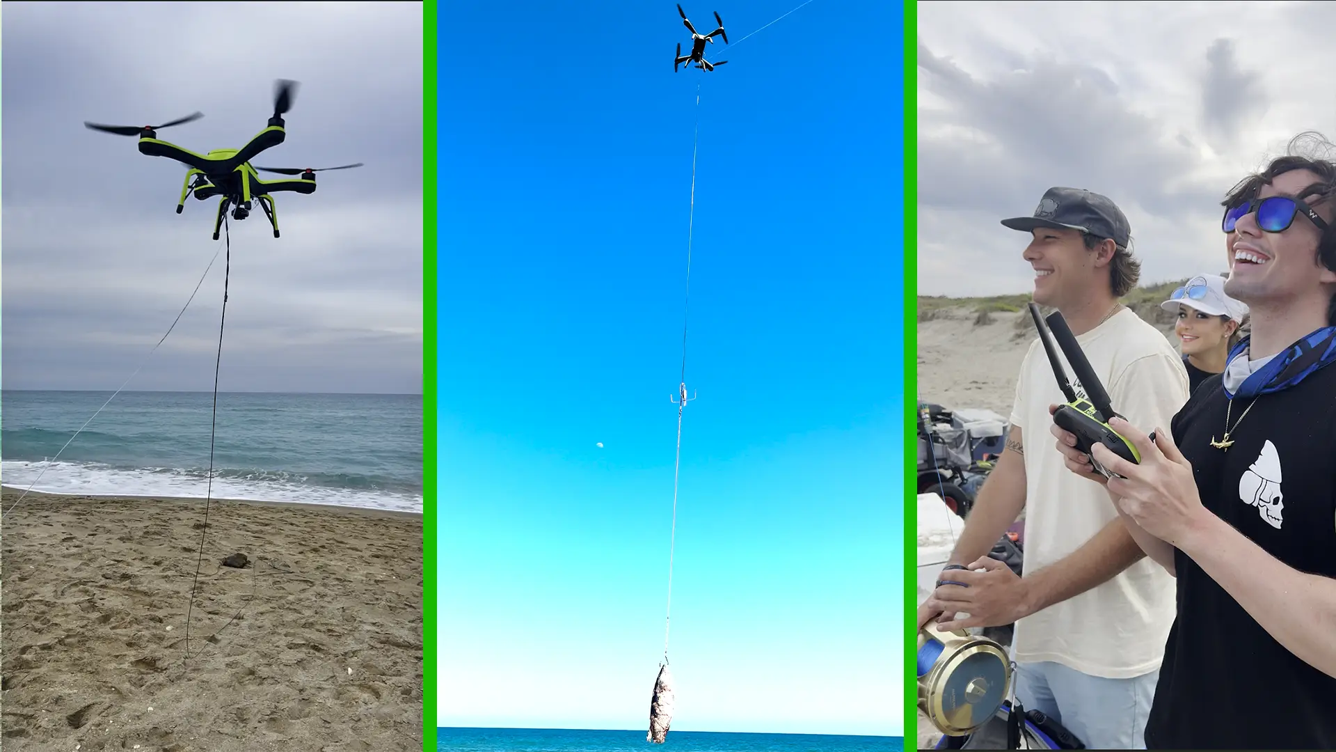 Carnada pequeña y grande.